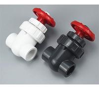 válvula duradera, 1 válvula de compuerta UPVC, ajuste flujo for jardín(Bianco,Inner Dia63mm(DN50))