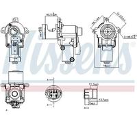NISSENS 98217 Válvula EGR
