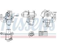NISSENS 98264 Válvula EGR