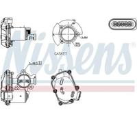 NISSENS 98419 Válvula EGR