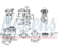 NISSENS 98508 Válvula EGR