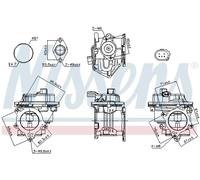 AGR-Válvula De Recirculación De Gases Eléctrica Para Audi A3 2.0 TDI VW Amarok
