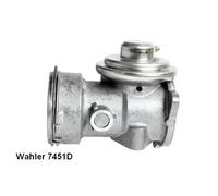 Válvula EGR AGR neumático 7451D BorgWarner (Wahler) para VW SEAT SKODA