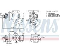 AGR-Válvula Compatible Para Opel Combo Furgón/Familiar 1.7 DTi