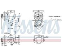 AGR-Válvula Compatible Para Opel Combo Furgón/Familiar 1.7 DTi