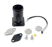Válvula EGR Escape AGR Para E46 318d 320d 330d 330xd 320cd 320td 318td Adaptador De Enchufes Enfriador Termostato Bungs(Adaptor)