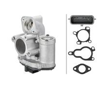 Hella Válvula EGR 6NU 014 864-101 eléctrica 5 polos con juntas para Renault