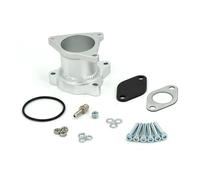 Válvula EGR Kit Tubería Aluminio Válvula Automática Para VW, Para Golf Mk5 2.0tdi, Para Skoda 2.0Tdi, Kit De Recirculación Tdi AGR-Ventil(Plata)