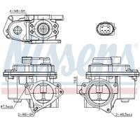 Válvula EGR NISSENS 98192