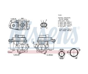 Válvula EGR NISSENS 98192
