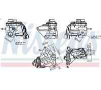 Válvula EGR NISSENS 98348 para VW GOLF V (1K1) 2 2004-2008
