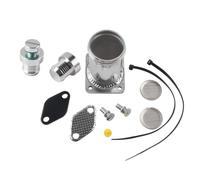 Válvula EGR Retorno Gases Adaptador Plateado Para E46 318d 320d 330d 330xd 320cd 318td 320td Para 1 3 5 6 7 Series X3 X5 X6 Tapones De Termostato Enfriador