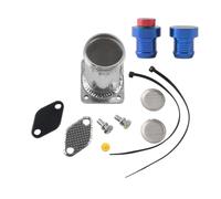 Válvula EGR Retorno Gases Adaptador Plateado Para E46 318d 320d 330d 330xd 320cd 318td 320td Para 1 3 5 6 7 Series X3 X5 X6 Tapones De Termostato Enfriador