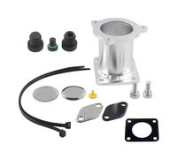 Válvula EGR Retorno Gases Para 1 3 5 6 7 Serie X3 X5 X6 Para E60 E61 E70 E71 E87 E90 E91 E9 Enchufes Refrigerador Termostato Bungs Adaptador Plateado