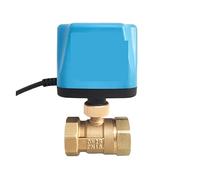 Válvula eléctrica motorizada inteligente del interruptor elegante del agua de la temporización de la vávula de bola con vida elegante(1/2")