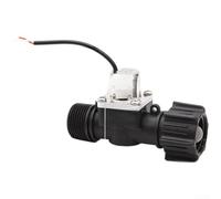Válvula electromagnética biestable del pulso para los sistemas de inducción del retrete con los hilos de 3/4 pulgadas y la gama de la operación de DC 4.5v a 6.0v en la vivienda plástica negra
