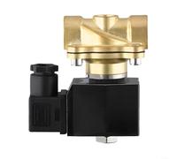 Válvula electromagnética de cobre amarillo de la CA 220V, válvula cerrada de 2 pulgadas para el uso confiable en sistemas de riego