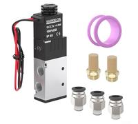 Válvula electromagnética de DC12V 4V21008, 2 posiciones 5 maneras con la conmutación rápida para los usos neumáticos industriales