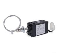 Válvula electromagnética de solenoide de parada de motor diesel de 12 V 24 V para generadores diésel con apagado rápido del motor y diseño (24 V)