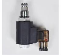 Válvula electromagnética hidráulica enchufable de dos posiciones y vías, normalmente cerrada DHF10-228 SV10-28 2NCSP(12V)