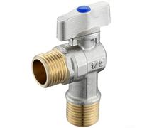 Válvula Escuaadra para latón Óxido G1/2 Válvula Escuaadra para | gran caudal, paso total sin obstrucciones, presión agua para fuerte, para ideal largas