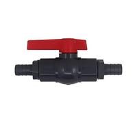 Valvula esfera agua roscada grifo bola pvc racor conector manguera jardin llave de paso plastico para piscina agricola (Roscado 1" + OD25mm)