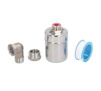 Válvula Flotador Control Nivel Agua Automático, Acero Inoxidable 304, Mini Válvula Bola DN20 - Funcionamiento Estable, Ahorro Energético, Ideal Para Tanques y Torres de Agua