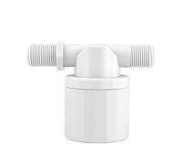 Válvula flotante de control de niveles de agua a prueba de óxido, controlador de agua automático compacto y seguro, de riego portátil de alimentación de ganado para energía solar, macetas