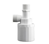 Válvula flotante de control de niveles de agua a prueba de óxido, controlador de agua automático compacto y seguro, de riego portátil de alimentación de ganado para energía solar, macetas