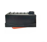Válvula flotante de tanque de agua para ganado, control de nivel ajustable para canales de granja, ganado, ovejas, aves de corral, llenado automático, acero plástico, 3/4 pulgadas, NPT negro, 19 cm
