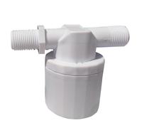 Válvula flotante para tanque de agua, controlador de nivel de agua de apagado automático de 1,27 cm, controlador a prueba de fugas, accesorios de piscina para jardín, riego industrial, acuario