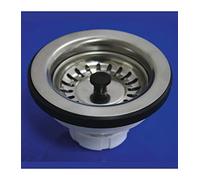 WOLFPACK LINEA PROFESIONAL - Valvula Fregadero T-73BP -115 1 1/2 Cesta Baja