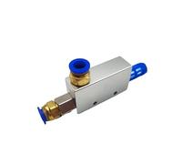 Válvula generadora de vacío neumática controlada por presión con eyectores de escape de aire Venturi de alta negatividad CV-10HS, 15HS, 20HS y 25HS(CV-20HS AND pc8 psl)