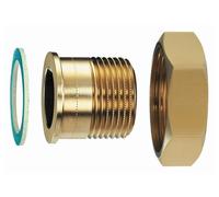 Válvula Heimeier Con Conector R 1 1/4, Para DN 32, Con Sello Plano