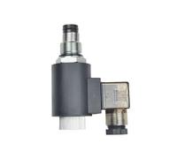 Válvula hidráulica de alivio tipo cartucho roscado, solenoide, 2 posiciones, vías, normalmente cerrada, DHF10-220, SV10-20, LSV10(Spool DC24V Coil)