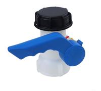 Válvula IBC, válvula de mariposa de 62 mm DN40 Grifo de plástico para contenedor Ton Tanque Adaptador de salida de agua Reemplazo de llave de paso