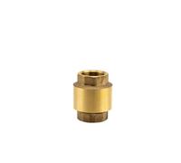 Válvula intermedia de latón GARDENA: Válvula de retención hecha de latón completo, rosca de 26.5 mm (G 3/4 "), p. Ej. Para conexión a bombas (7230-20)