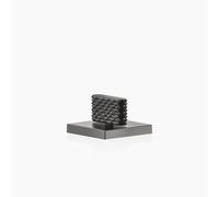 Válvula lateral Dornbracht CL.1 de cierre a la derecha, fría, de 1/2\" con estructura CASCADE, 20002705-99, Color: Platino oscuro mate