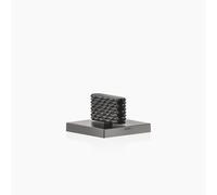 Válvula lateral Dornbracht CL.1 de cierre a la izquierda, caliente, 1/2\" con estructura CASCADE, 20002706-99, Color: Platino oscuro mate