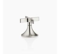 Válvula lateral Dornbracht VAIA, cierre a la derecha, caliente, manilla en cruz, 20000808-06, Color: Mate platino