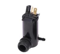 válvula limpiaparabrisas Kit de repuesto universal para limpiaparabrisas de coche de 12 V con bomba de agua y motor de chorro.(Black)