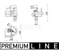 Válvula de control de refrigerante MAHLE AVS 7 000P
