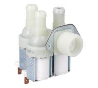 Válvula Magnética Triple 90° 14,0mmø Con Reducción Para Lavadora Y Lavavajillas