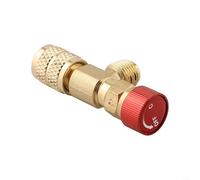 Válvula manual anticongelante de latón para aire acondicionado segura y solución para R22 y R410 (A)