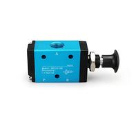 Válvula manual de interruptor neumático 3R210-08 310-10 empuje mecánica cilindro conmutación Control 1 pieza(3R310-10,12mm joint)