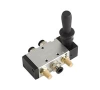 Válvula manual neumática 4H410-15, control de cilindro, interruptor de válvula inversora, 2 posiciones, 5 vías, placa manual.