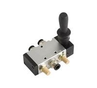 Válvula manual neumática 4H410-15, control de cilindro, interruptor de válvula inversora, válvula de placa manual de 2 posiciones y 5 vías.(With-8mm-Fitting)