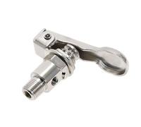 Válvula mecánica de aire neumática TAC-3P, válvula escape 2 posiciones, 3 vías, rosca interna M5, externa BSP 1/8"(TAC-3P-34T,With 4mm Fitting)