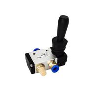 Válvula mecánica neumática de tracción 3H210-08 Válvula de control neumática de válvulas manuales de aire de 3 posiciones, 1/4" y 3 puertos(Only 3H210-08)