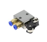 Válvula mecánica Válvula mecánica de palanca de rodillo S3R-M5 con M5" BSP M5x0.8 pulgadas 3 vías 2 posiciones(S3R-M5-PC4mm)
